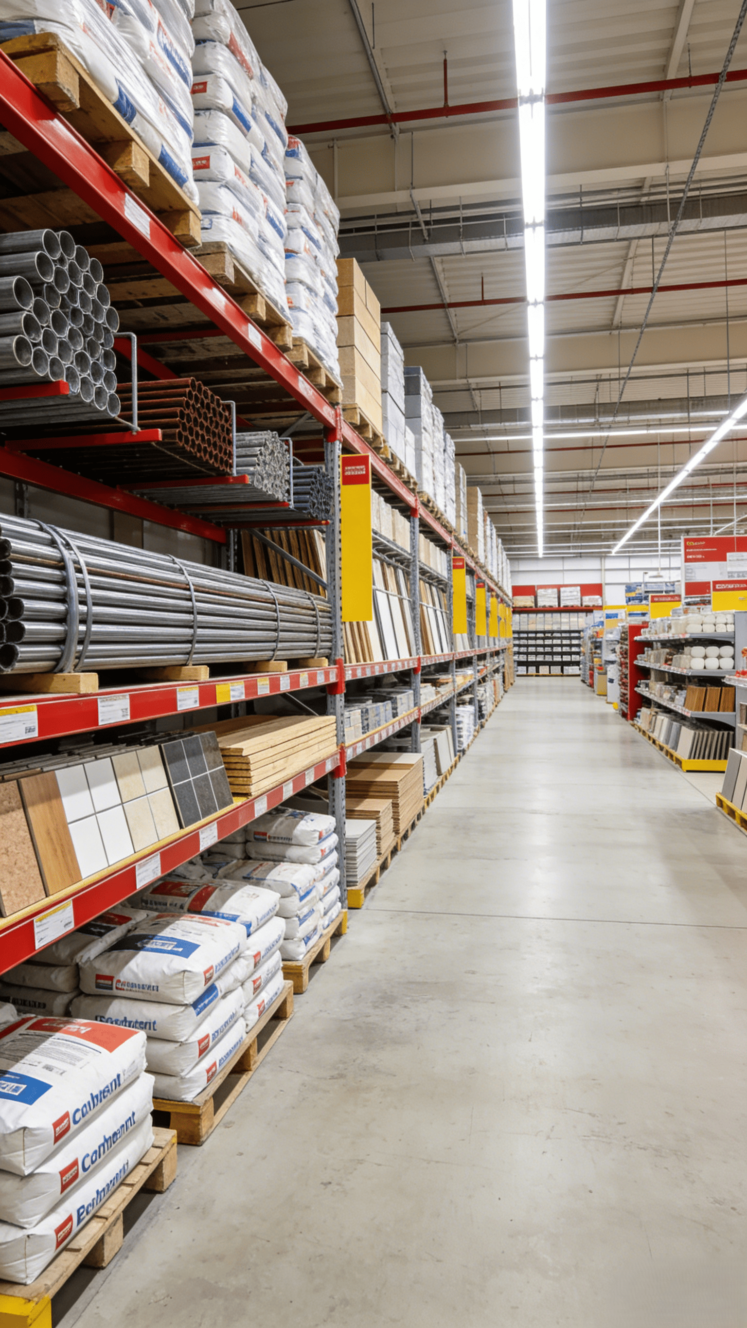 Large Building Material Supermarkets